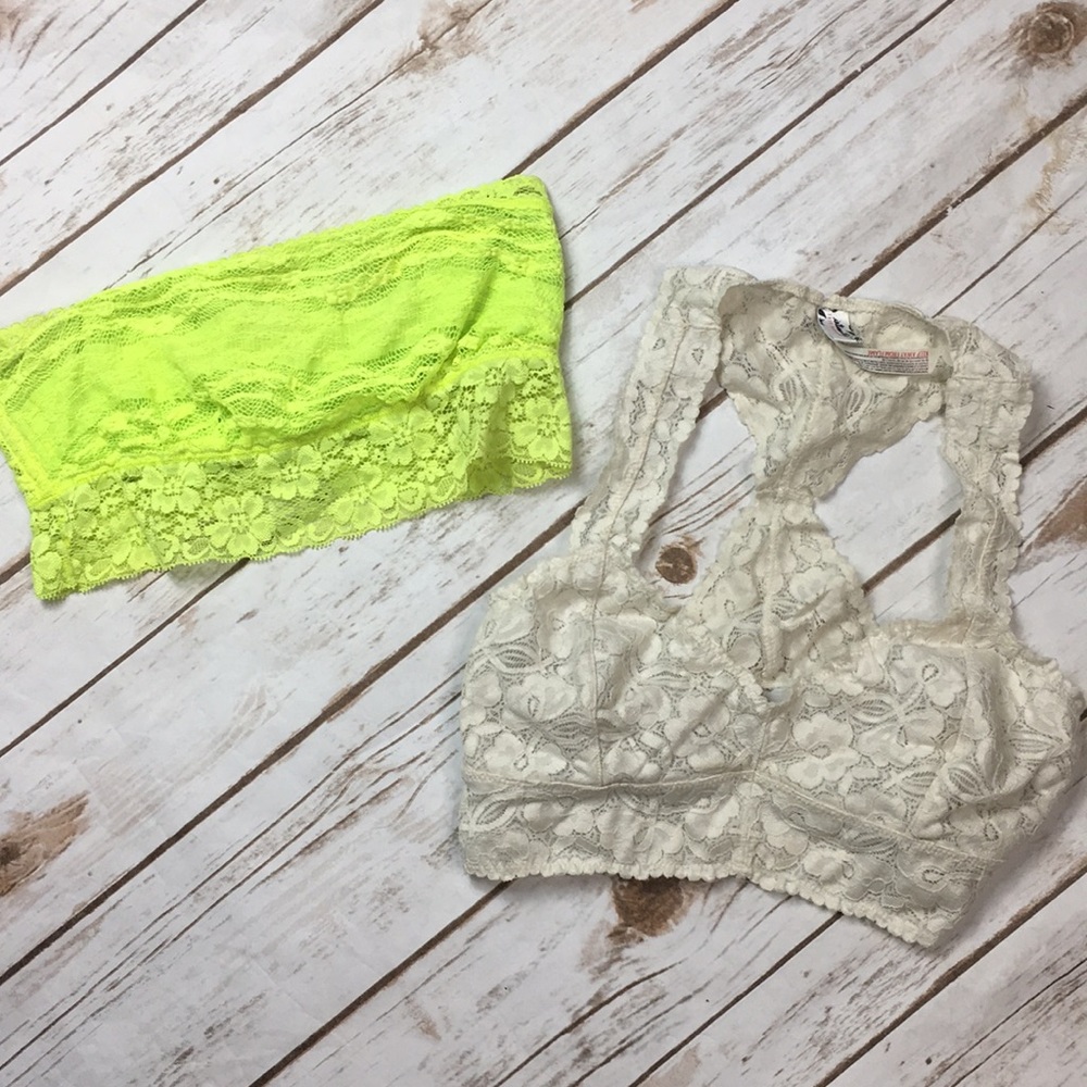 Free people bralettes